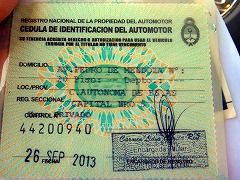 レンタカー実践例　アルゼンチン コルドバでトヨタ カローラを借りてみた
